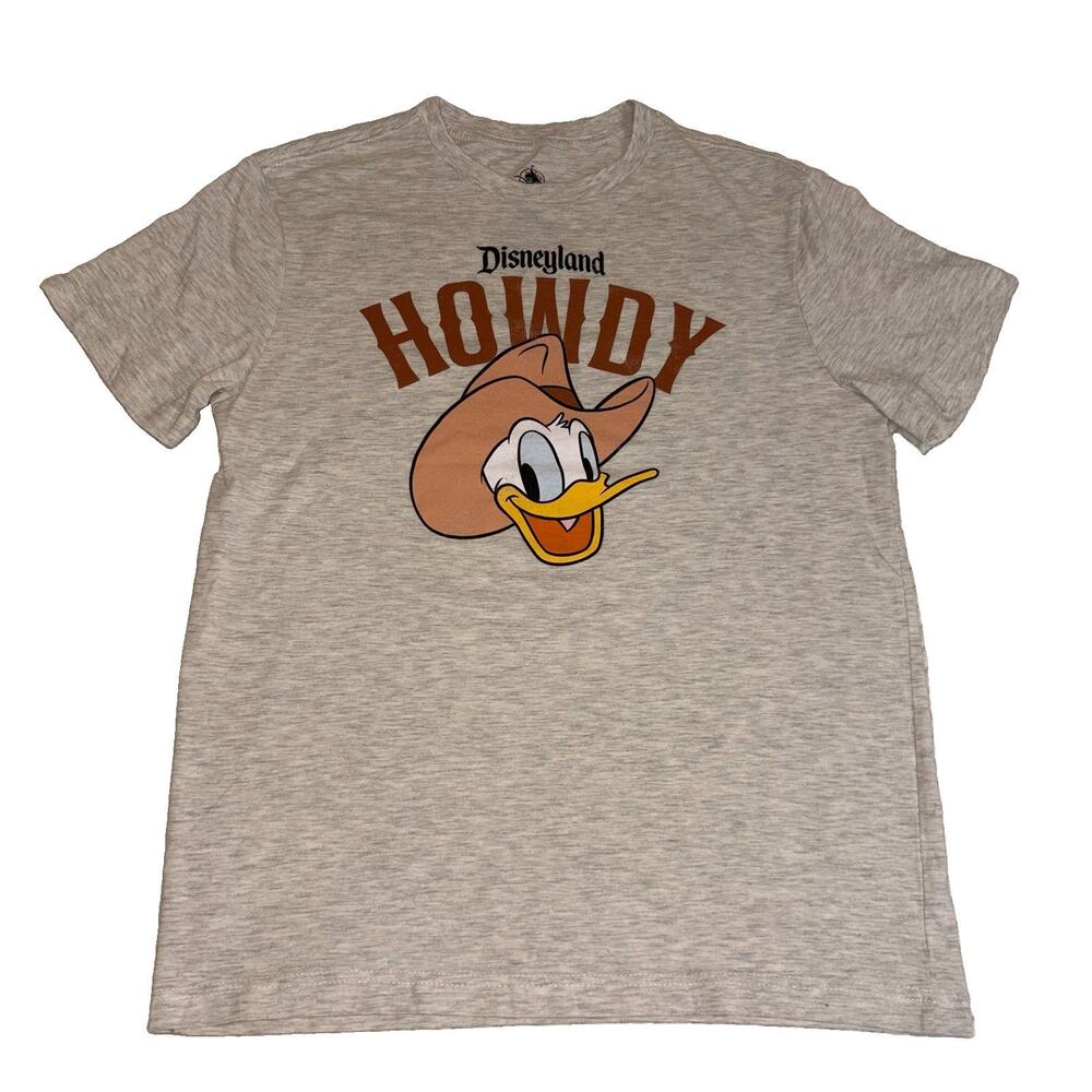 Disneyland Resort Donald Duck Howdy T Shirt Size Medium